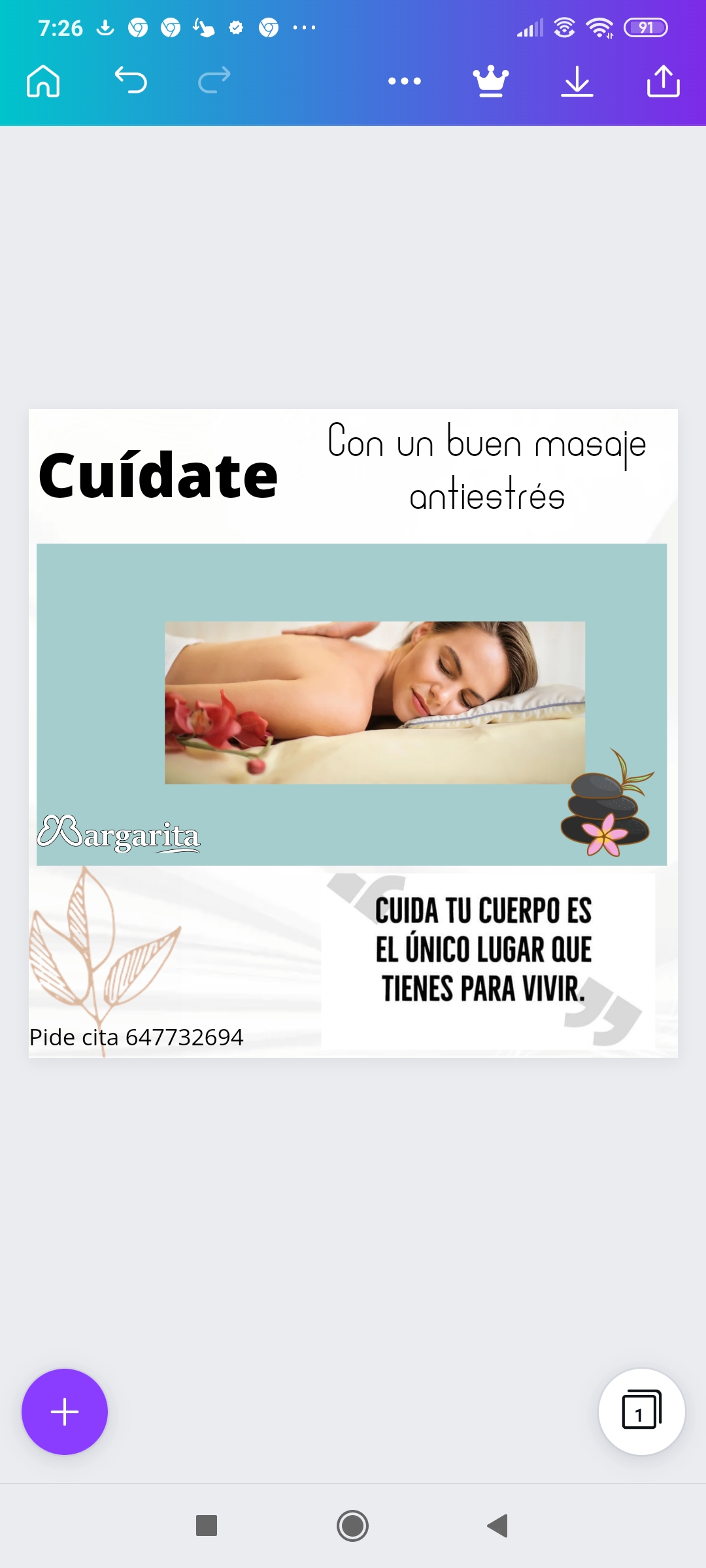 Masajes antiestrÃ©s con aromaterapia 